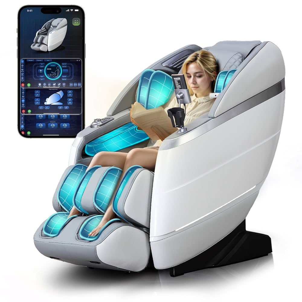 relaxing☆ Amazon.com: RelaxRelife 4D Full Body Massage Chair with